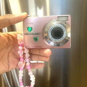 Rare Pink Used Kodak EasyShare C613 6.2 MP Digital Camera Y2K Tested Sd Card